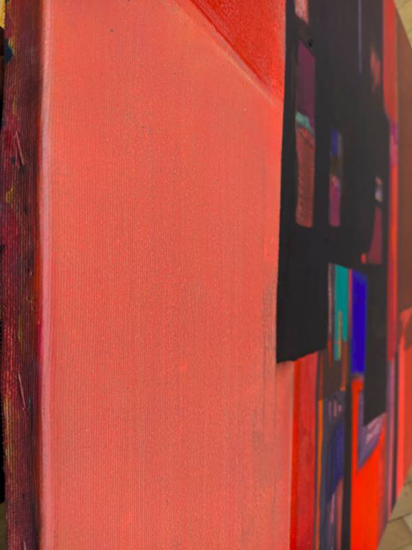Landscape-1 Abstract Painting Yaryna Shumska - Subjektiv.art