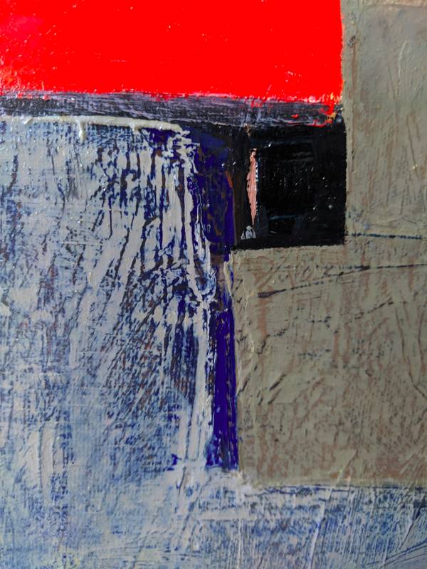 Concrete Abstract Painting Yaryna Shumska - Subjektiv.art