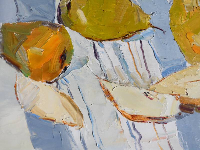 Pears Fine Art Painting Yehor Dulin - Subjektiv.art