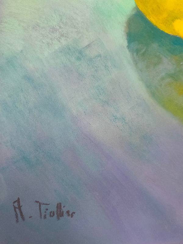 Trois citrons Fine Art Drawing Agnes Tiollier - Subjektiv.art