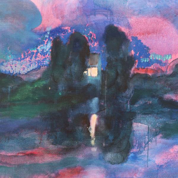 Landscape, twilight time Impressionistic Painting Artem Andreichuk - Subjektiv.art