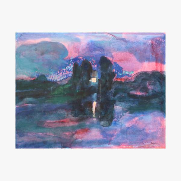 Landscape, twilight time Impressionistic Painting Artem Andreichuk - Subjektiv.art