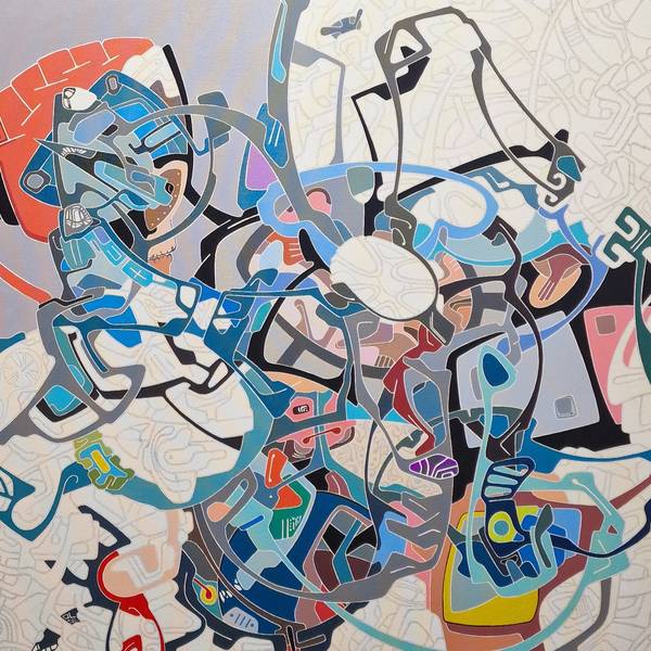 Almost freedom Modern Painting Eugene Pokutnev - Subjektiv.art