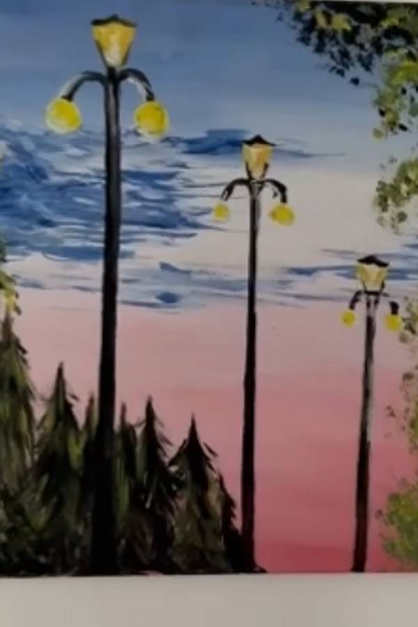 “Twilight Glow” Impressionistic Painting ergyn cenaj - Subjektiv.art