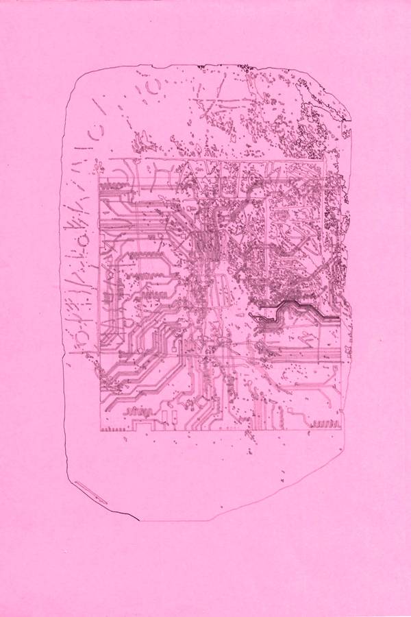 Fig.1 Silicon Agers Relic: Quantum Enigma Prism Graphic, illustrative and typographic Drawing Francisco Duarte Coelho - Subjektiv.art