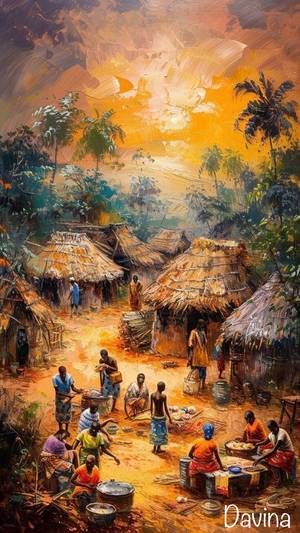 My VILLAGE IN AFRICA - Subjektiv.art