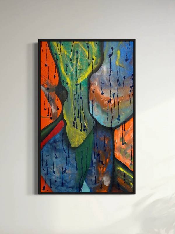 Inverted Canvas Painting Joao Batarda - Subjektiv.art