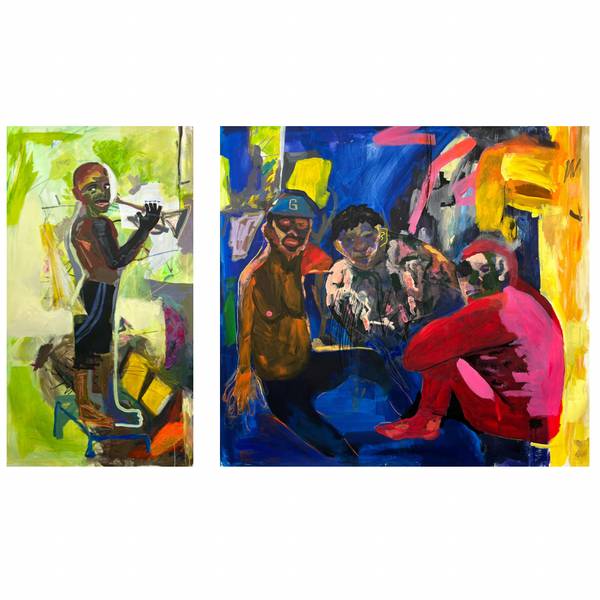 Street Abstract Painting Misha Piskur - Subjektiv.art