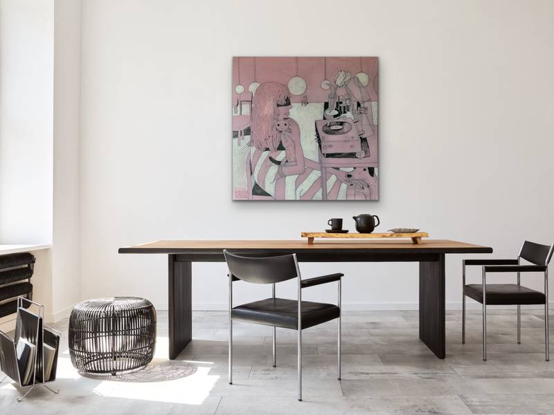 Holiday Mood Fine Art Painting Anna  Bulkina - Subjektiv.art