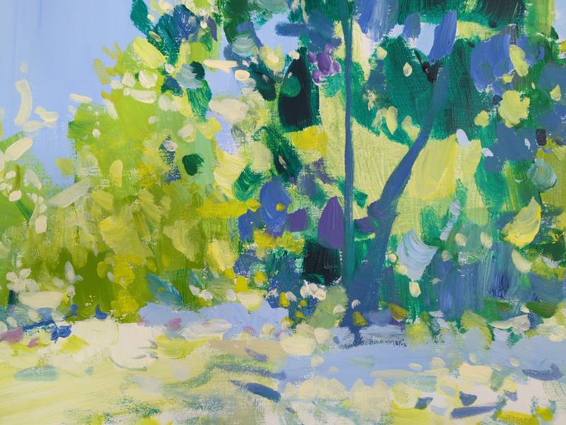 " Daisies Flowers of childhood " Fine Art Painting Yehor Dulin - Subjektiv.art
