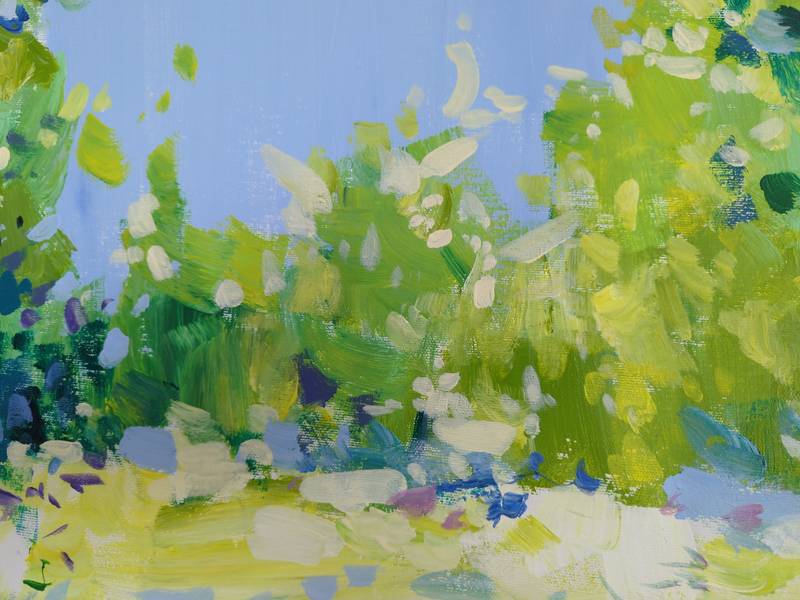 " Daisies Flowers of childhood " Fine Art Painting Yehor Dulin - Subjektiv.art