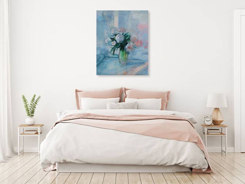 Peonies Fine Art Painting Artem Andreichuk - Subjektiv.art