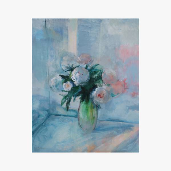 Peonies Fine Art Painting Artem Andreichuk - Subjektiv.art