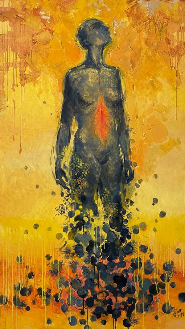 Eva Modern Painting Julia Chemerys - Subjektiv.art
