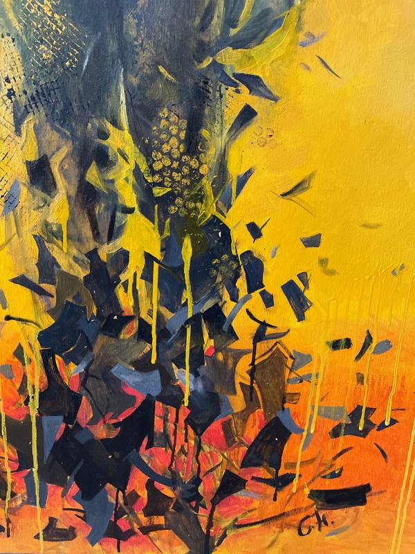 Adam Modern Painting Julia Chemerys - Subjektiv.art