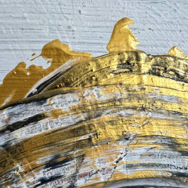 Coming Together Modern Painting Sandra Bertalanffy - Subjektiv.art