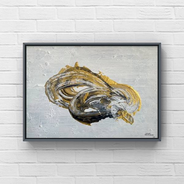 Coming Together Modern Painting Sandra Bertalanffy - Subjektiv.art