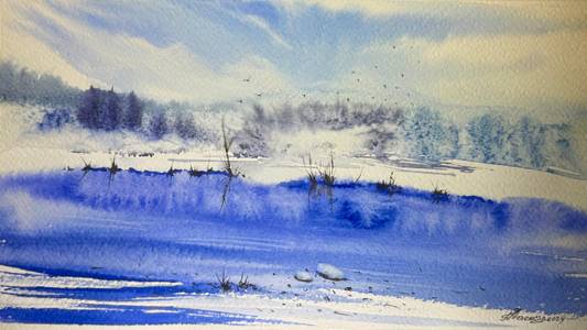 Winter Landscape - Subjektiv.art