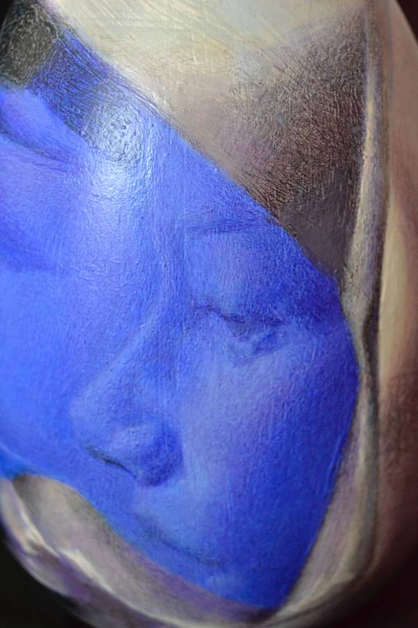 Out of Space Surrealistic Painting Yuliia Holub - Subjektiv.art