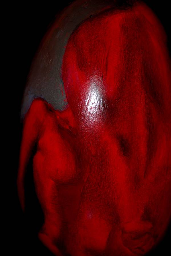 Shell Shape in Red  - Subjektiv.art