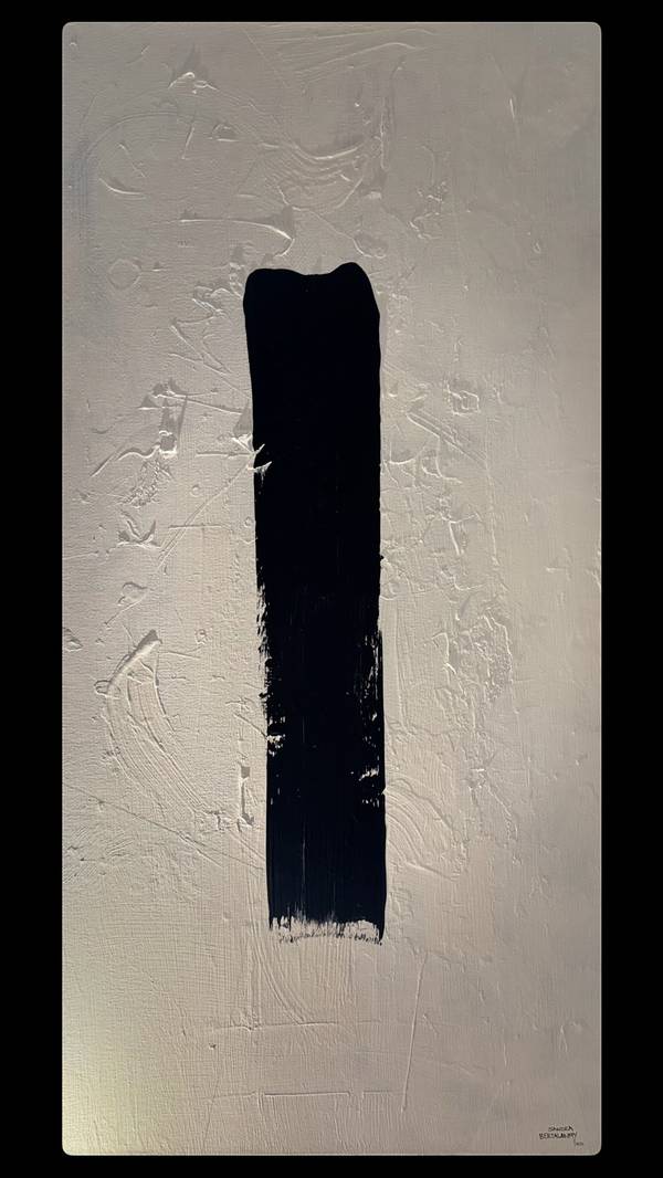 Simplicity Modern Painting Sandra Bertalanffy - Subjektiv.art