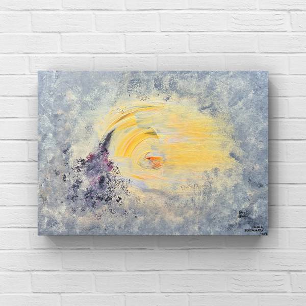 Resolution Modern Painting Sandra Bertalanffy - Subjektiv.art