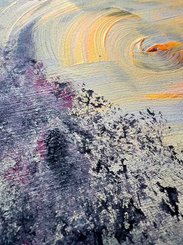 Resolution Modern Painting Sandra Bertalanffy - Subjektiv.art