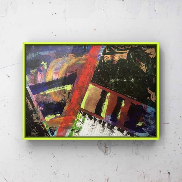 Piano Medley Modern Painting Sandra Bertalanffy - Subjektiv.art