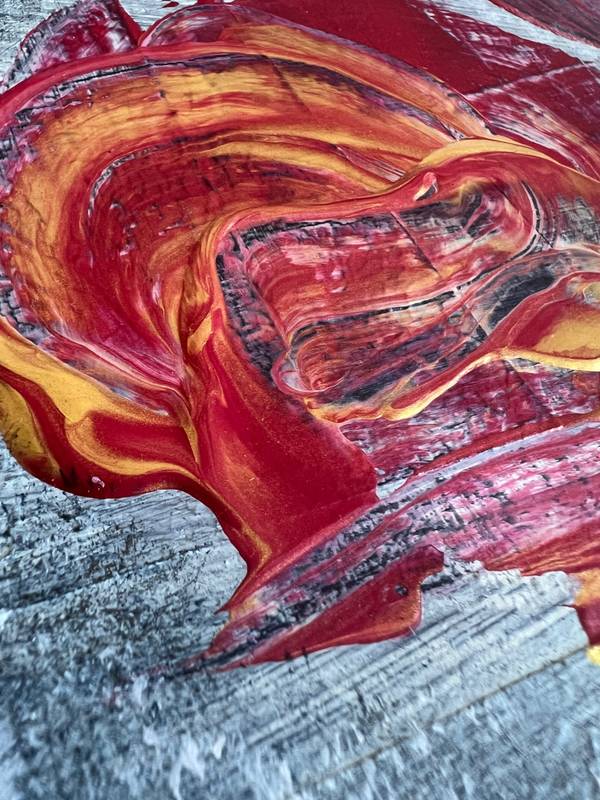 Corazón Modern Painting Sandra Bertalanffy - Subjektiv.art