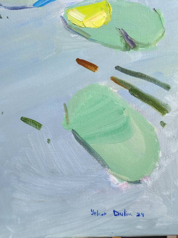 Water Chords Fine Art Painting Yehor Dulin - Subjektiv.art