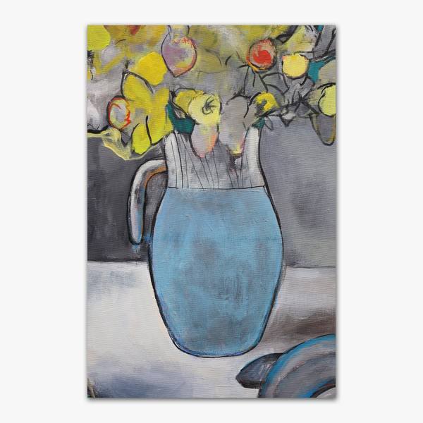 Daffodils and bananas Fine Art Painting Artem Andreichuk - Subjektiv.art
