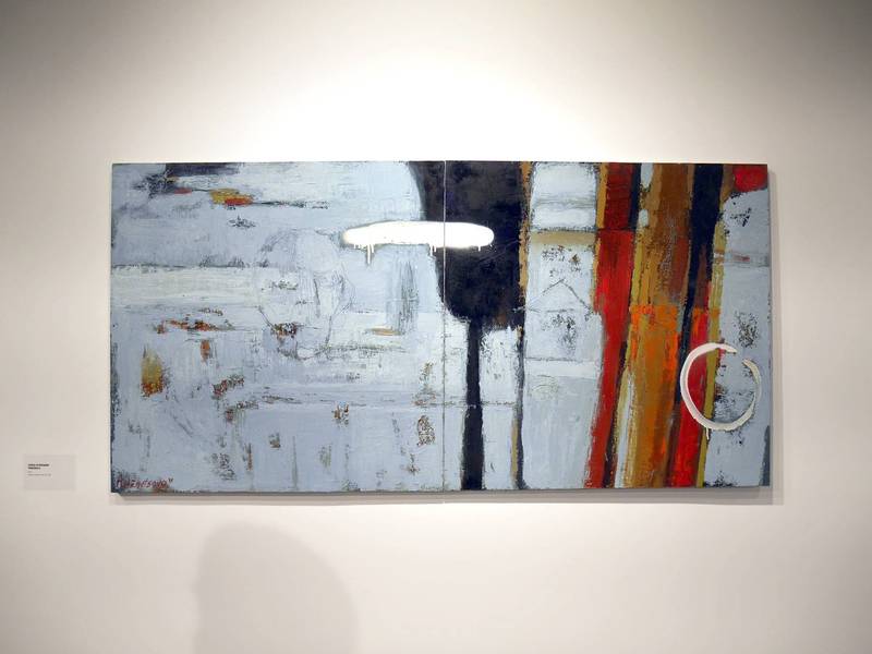 Equilibrium Abstract Painting Alena Kuznetsova - Subjektiv.art
