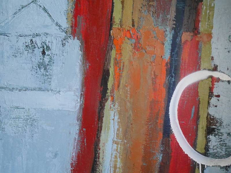 Equilibrium Abstract Painting Alena Kuznetsova - Subjektiv.art