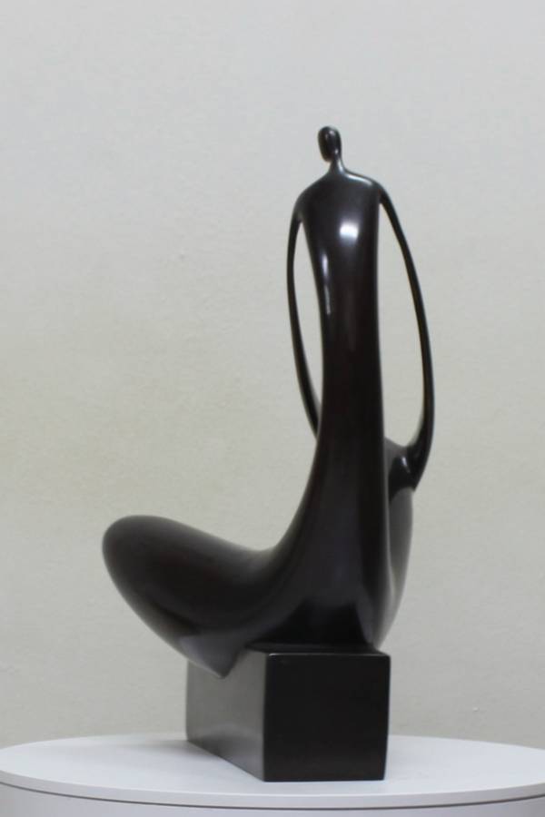 meditation Modern Sculpture Amgad Eltohamy - Subjektiv.art