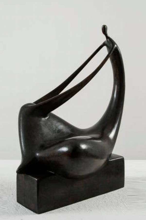 meditation Modern Sculpture Amgad Eltohamy - Subjektiv.art