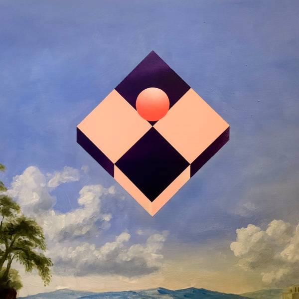 Ciel et Terre Surrealistic Painting Li B Edmond - Subjektiv.art