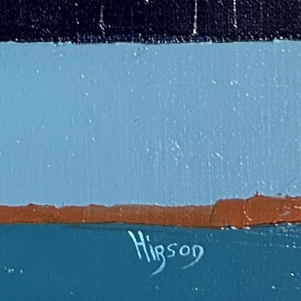 Infiniment bleu 10 (2024) Abstract Painting sandrine HIRSON - Subjektiv.art