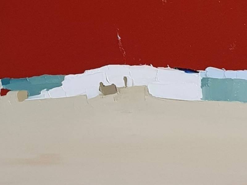 Plus jamais (2023) Abstract Painting sandrine HIRSON - Subjektiv.art