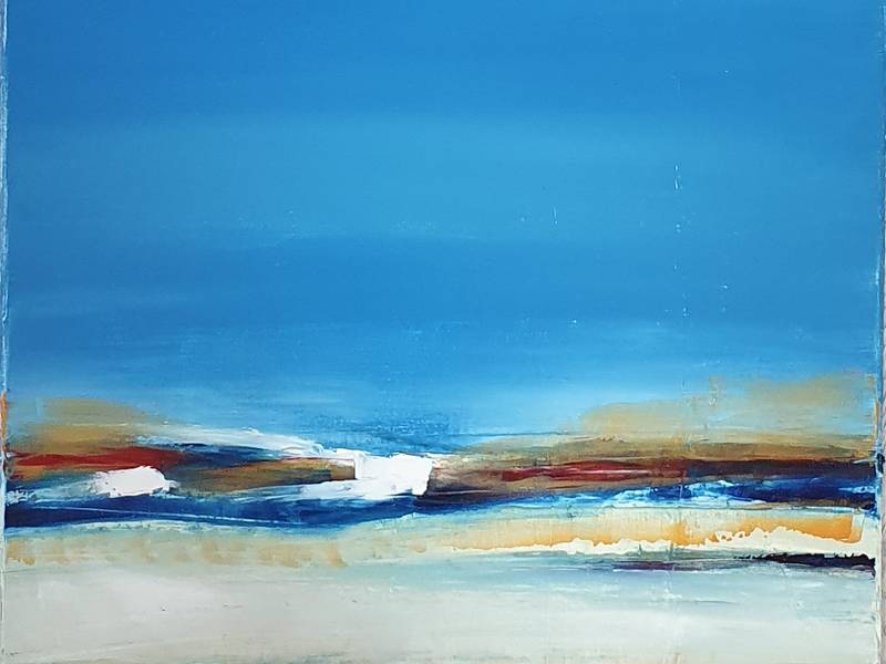 Pour toi (2022) Abstract Painting sandrine HIRSON - Subjektiv.art