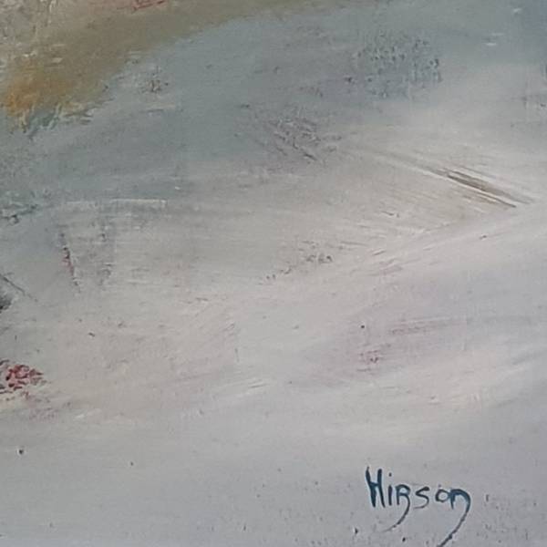 Jour de tempête (2022) Abstract Painting sandrine HIRSON - Subjektiv.art