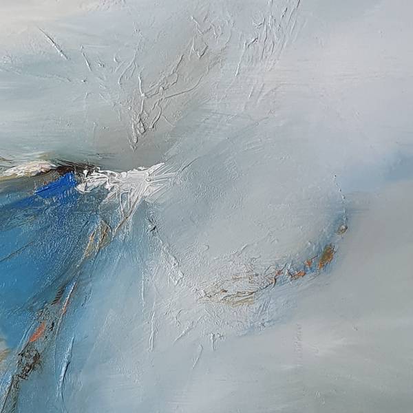 Jour de tempête (2022) Abstract Painting sandrine HIRSON - Subjektiv.art