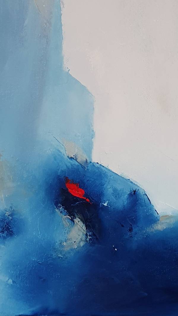L'absence (2021) Abstract Painting sandrine HIRSON - Subjektiv.art