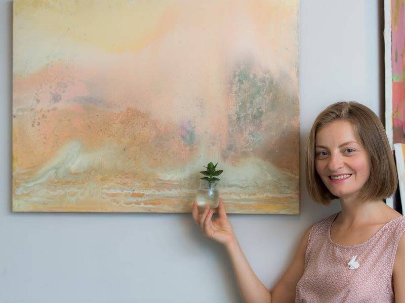 Field of Dream-2 Abstract Painting Alena Kuznetsova - Subjektiv.art