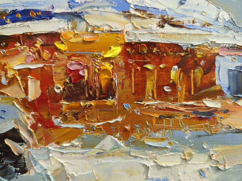 Christmas Eve Fine Art Painting Yehor Dulin - Subjektiv.art