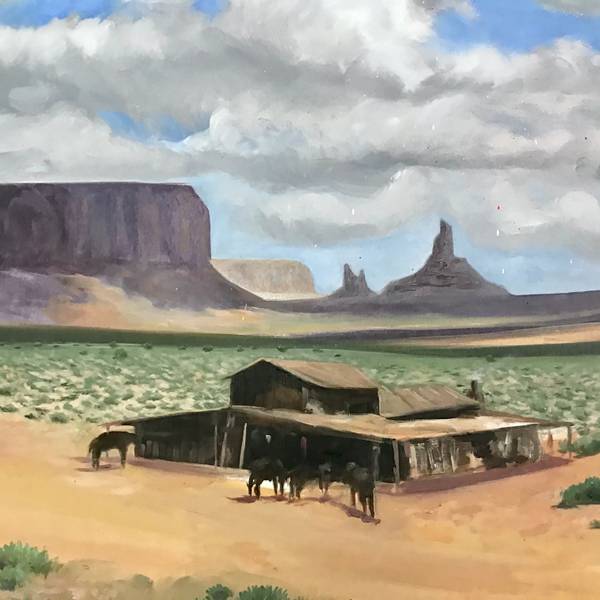 Mirage Surrealistic Painting Li B Edmond - Subjektiv.art