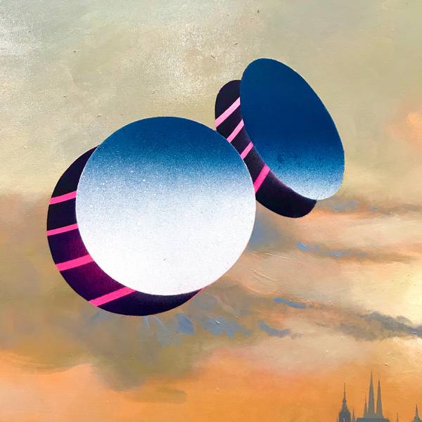 Les pèlerins Surrealistic Painting Li B Edmond - Subjektiv.art
