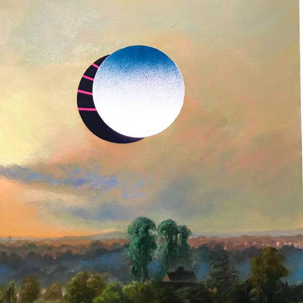 Les pèlerins Surrealistic Painting Li B Edmond - Subjektiv.art