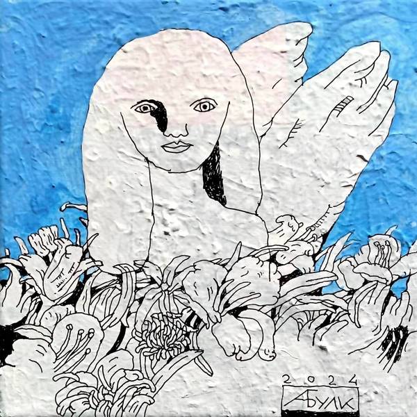 Angel Fine Art Painting Anna Bulkina - Subjektiv.art