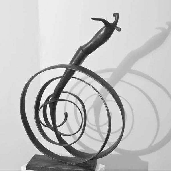 circle of freedom Modern Sculpture Amgad Eltohamy - Subjektiv.art
