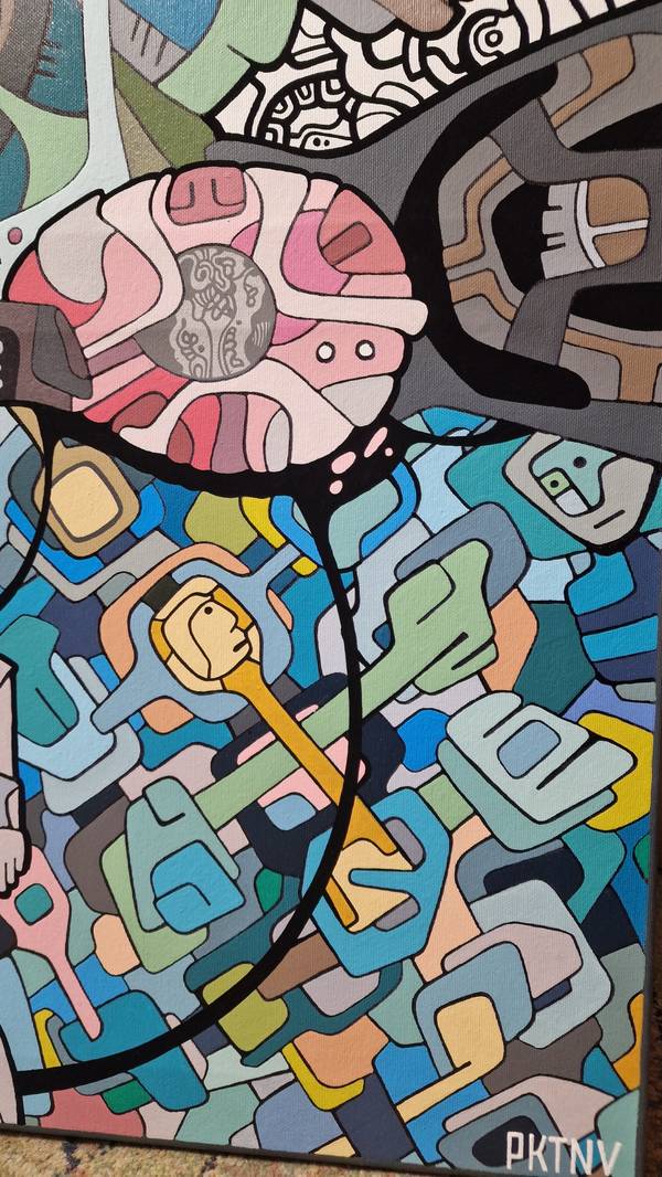 New world Fine Art Painting Eugene Pokutnev - Subjektiv.art